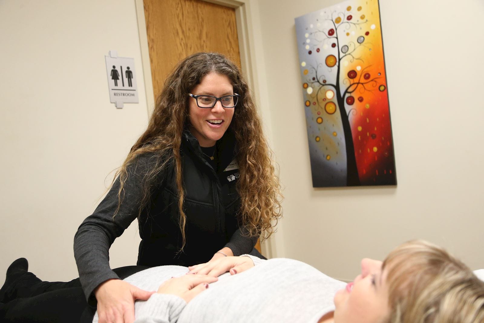 woman-receiving-physical-therapy